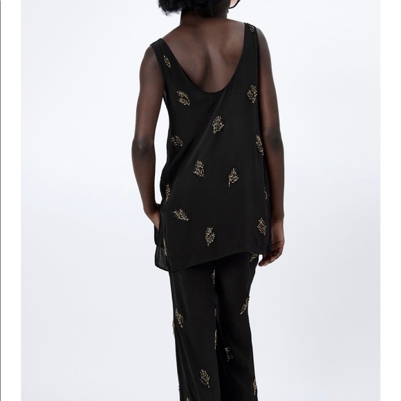 ZARA JEWEL TOP AND PANTS LIMITED EDITION - Picture 5 of 15